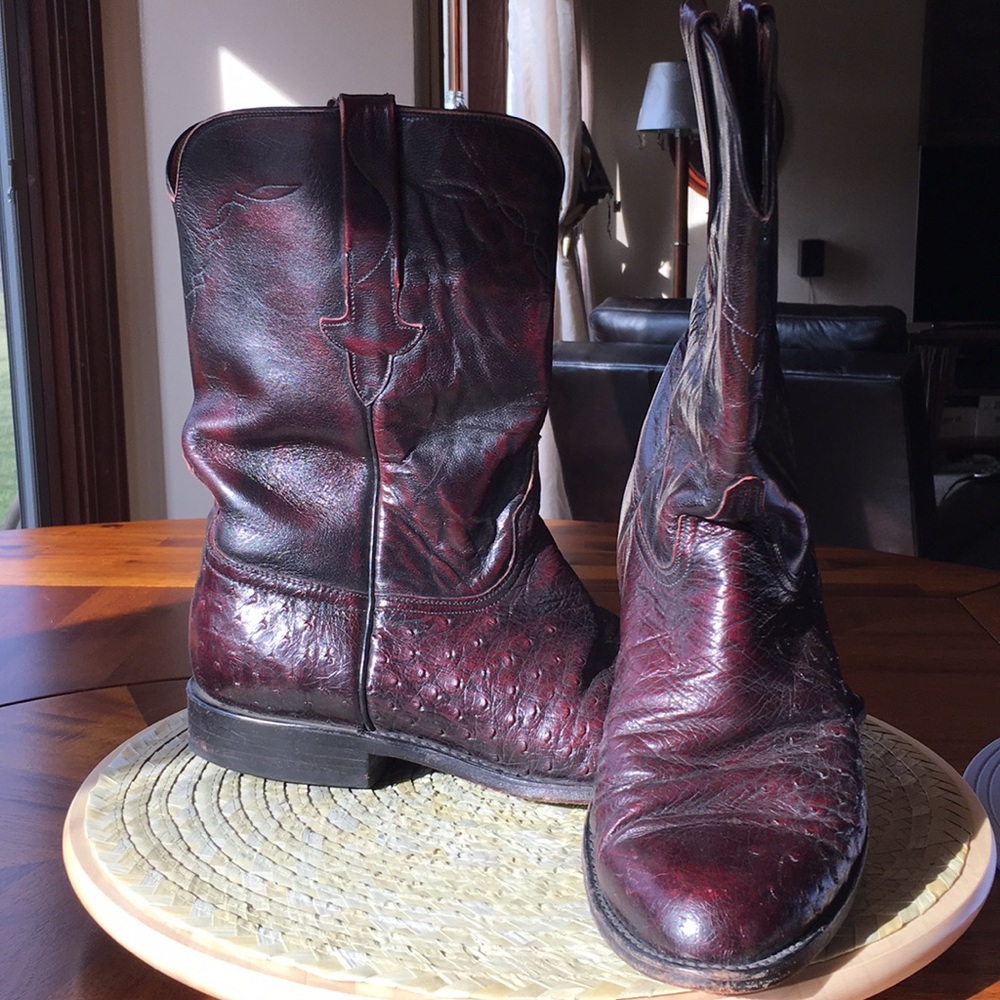 men’s Lucchese cowboy boots 10 1/2 D